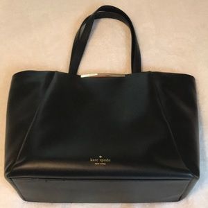 Kate Spade black tote purse